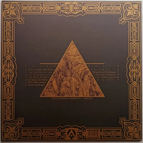 Aorlhac - Aorlhac – Limited Box LP Remaster (4 платівки, Лимітоване, Пронумерований, Перевидання, Ремастеринг) - фото №7