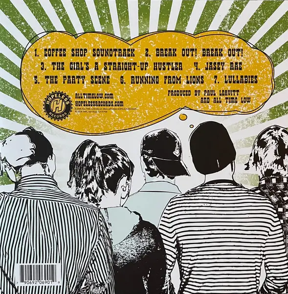 All Time Low - Put Up Or Shut Up (Жёлтый, Полупрозрачный, EP, Лимитированое, Переиздание, Дополнительная печать) - фото №2