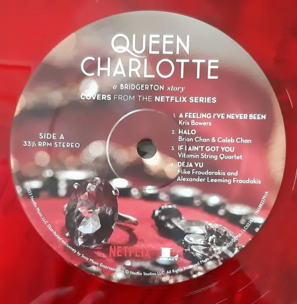 Various - Queen Charlotte (A Bridgerton Story) (Covers From The Netflix Series) (Полупрозрачный, Красный, Альбом, Лимитированое) - фото №3