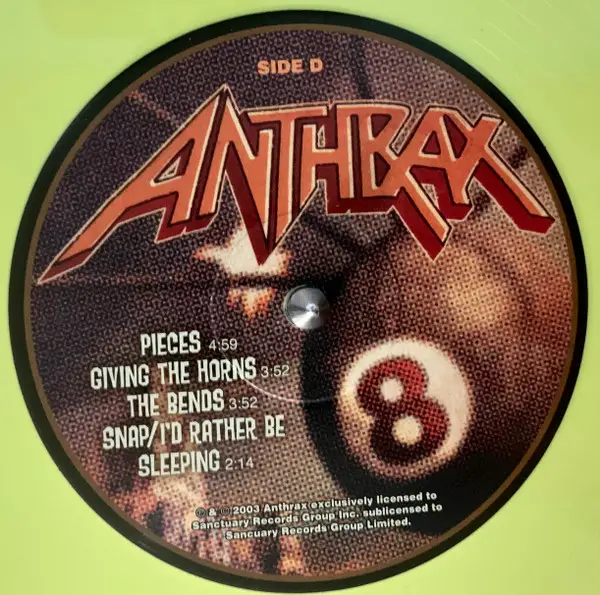 Anthrax - Volume 8 - The Threat Is Real (2 пластинки) - фото №10