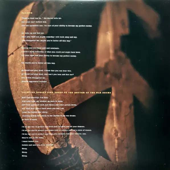 A Perfect Circle - Emotive (2 пластинки, Orange, Translucent, LP, Album) - фото №3