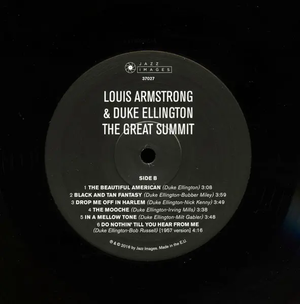 Louis Armstrong & Duke Ellington - The Great Summit (180 грамм, Раскладная обложка, Сборник, Deluxe издание, Лимитированое, Переиздание) - фото №6