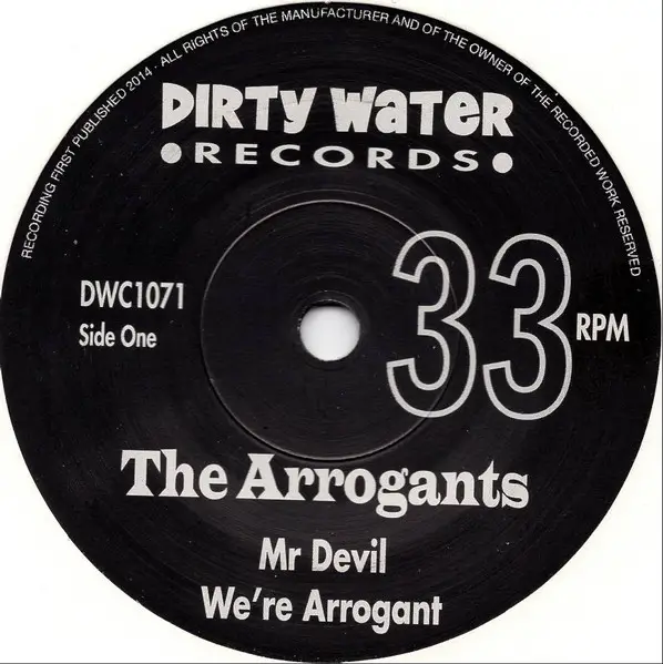 The Arrogants - Introducing... (33 ⅓ об/мин, EP) - фото №3