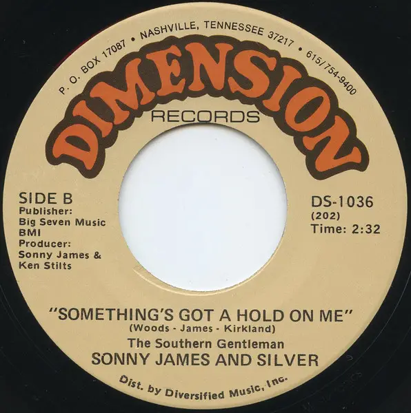 Sonny James & Silver - I'm Looking Over The Rainbow / Something's Gotta Hold On Me - фото №2