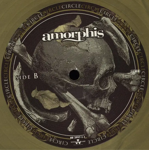 Amorphis - Circle (2 платівки, Золотий, Альбом, Лимітоване, Пронумерований) - фото №3