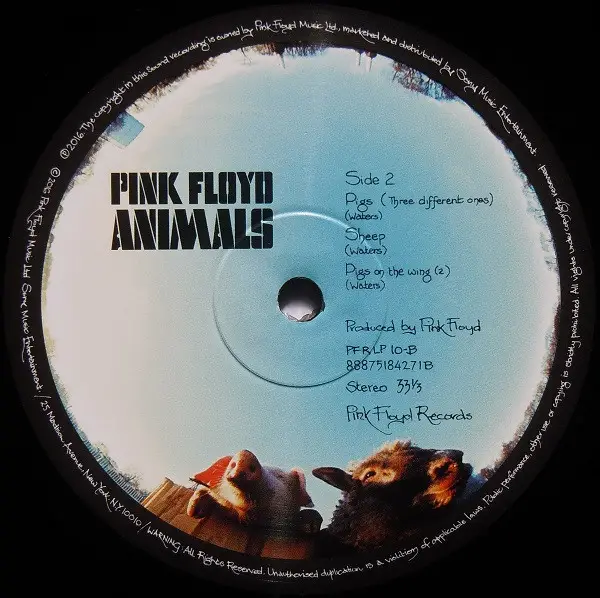 Pink Floyd - Animals (Розкладна обкладинка, 180 грам, Альбом, Перевидання, Ремастеринг) - фото №4