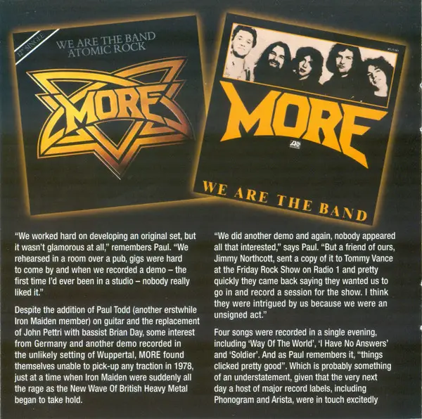 More - Warhead (Album, Reissue, Remastered) - фото №5