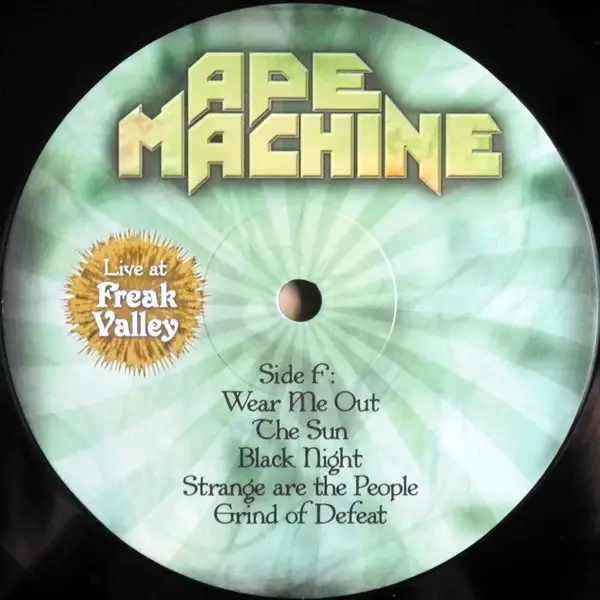 Ape Machine - Live At Freak Valley (Альбом, Лимитированое) - фото №5