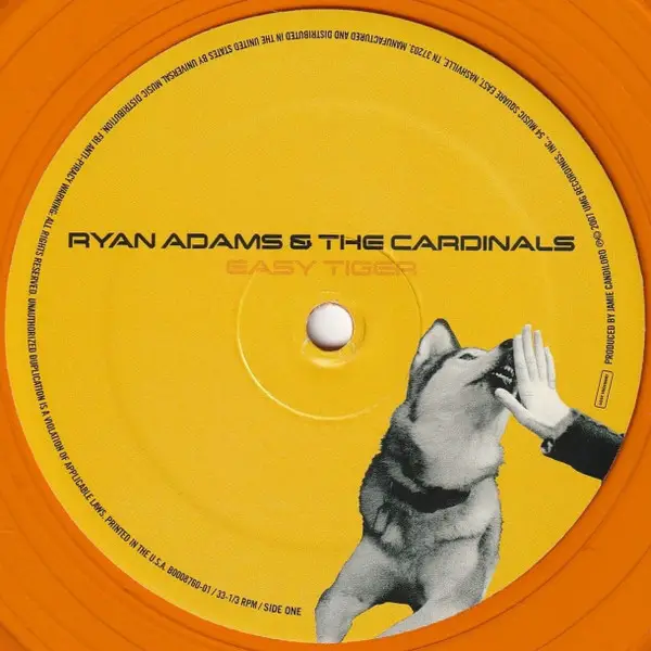 Ryan Adams & The Cardinals - Easy Tiger (Orange, Translucent, LP, Album) - фото №3