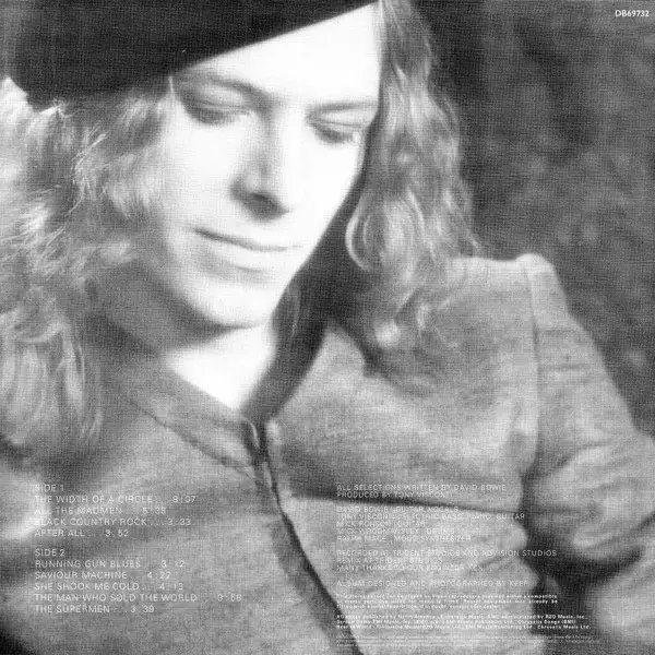 David Bowie - The Man Who Sold The World (LP, Album, Reissue, Remastered, Stereo) - фото №2