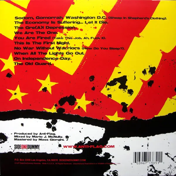Anti-Flag - The People Or The Gun. (Альбом) - фото №2