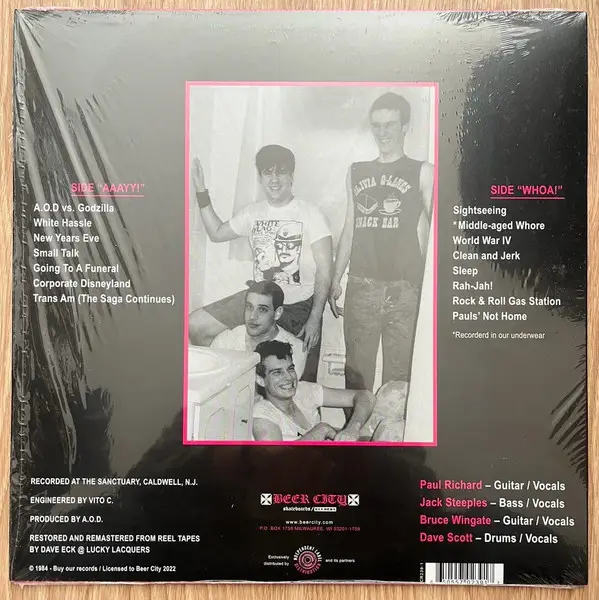 Adrenalin O.D. - The Wacky Hi-Jinks of Adrenalin O.D. (LP, Stereo) - фото №4