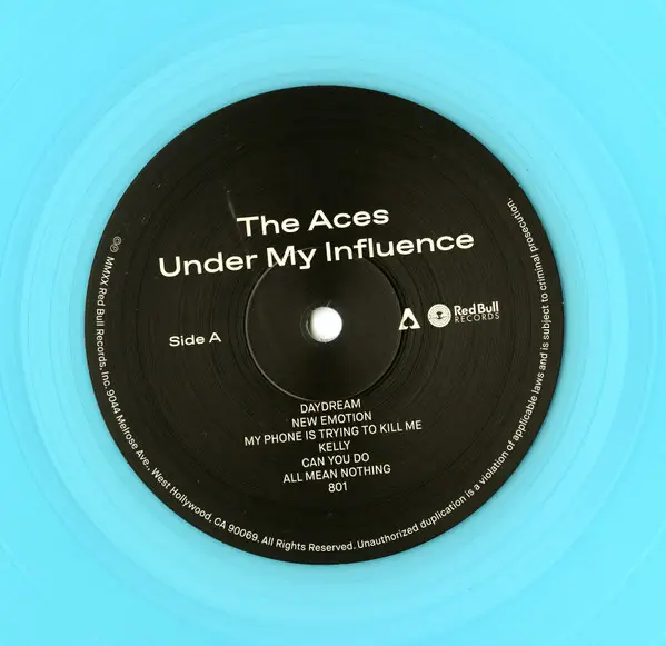The Aces - Under My Influence (Translucent, LP, Album) - фото №9