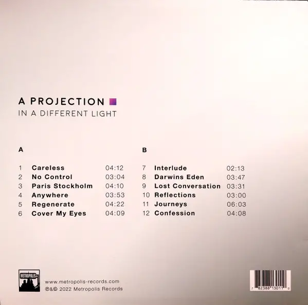A Projection - In A Different Light (LP, Album, Stereo) - фото №2