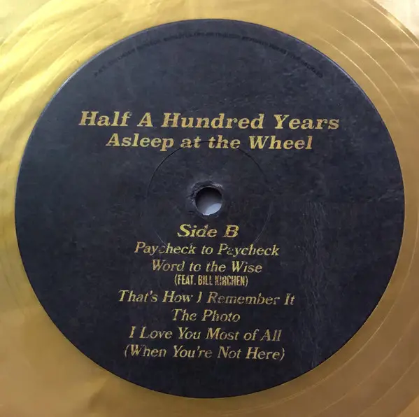 Asleep At The Wheel - Half A Hundred Years (2 платівки, Золотий, Альбом, Лимітоване) - фото №4