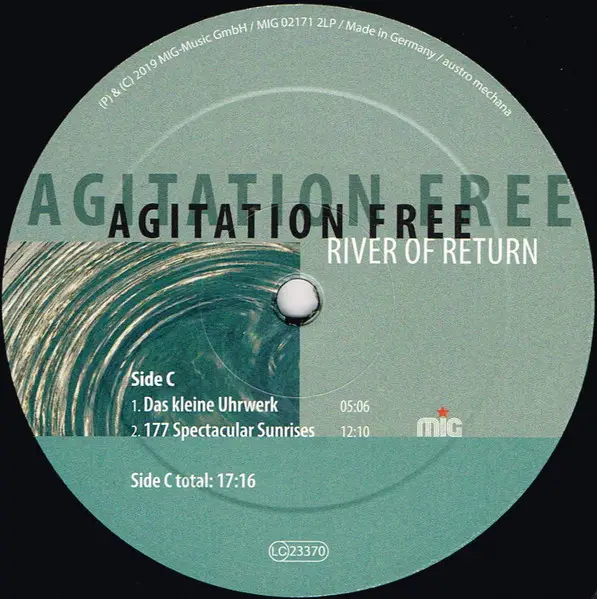 Agitation Free - River Of Return (2 платівки, LP, Album, Reissue) - фото №5