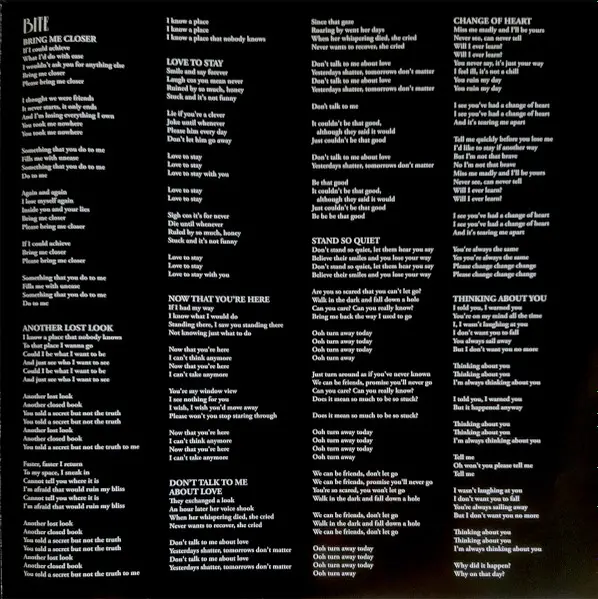 Altered Images - Bite (Мастеринг на пол-скорости, 180 грамм, Юбилейное издание на 40-летие, Альбом, Лимитированое, Переиздание) - фото №7