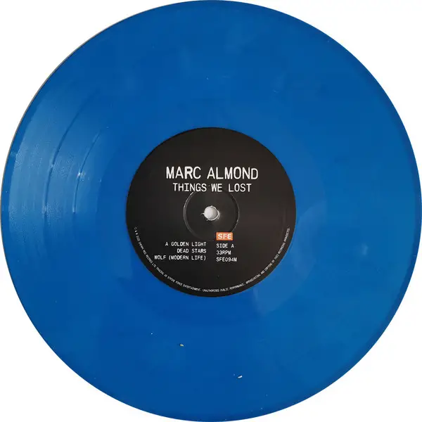 Marc Almond - Things We Lost (Небесно-голубой, Синий, 33 ⅓ об/мин, Мини-альбом, EP, Лимитированое) - фото №5