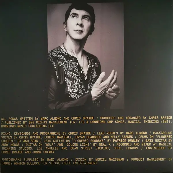 Marc Almond - Things We Lost (Небесно-голубой, Синий, 33 ⅓ об/мин, Мини-альбом, EP, Лимитированое) - фото №4