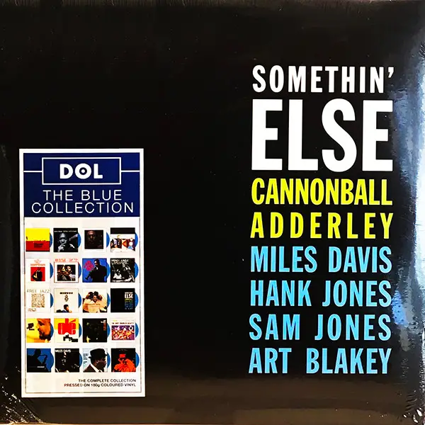 Cannonball Adderley - Somethin' Else (Blue, 180gr, LP, Album, Reissue) - фото №6