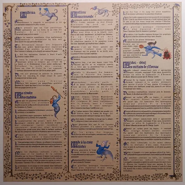 Aorlhac - Aorlhac – Limited Box LP Remaster (4 платівки, Лимітоване, Пронумерований, Перевидання, Ремастеринг) - фото №20