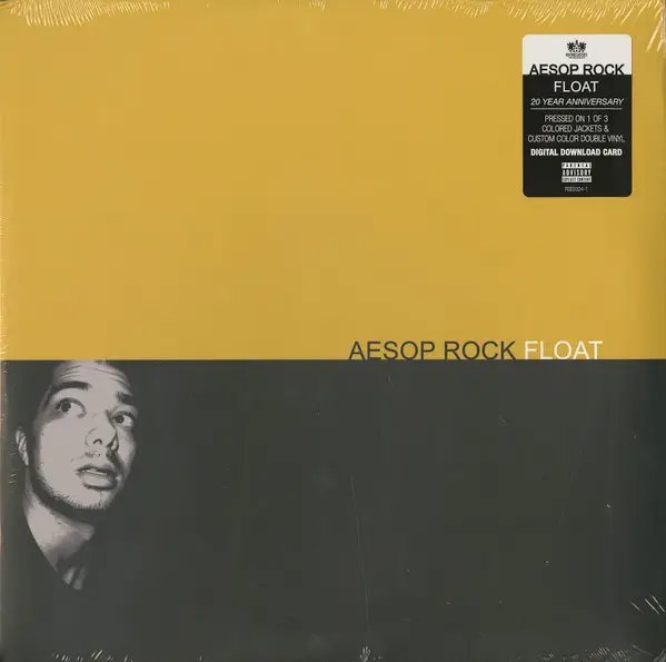 Aesop Rock - Float (2 пластинки, Yellow, LP, Album, Reissue) - фото №17