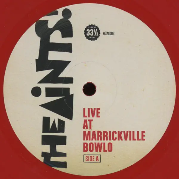 The Aints - Live At Marrickville Bowlo (Червоний) - фото №3