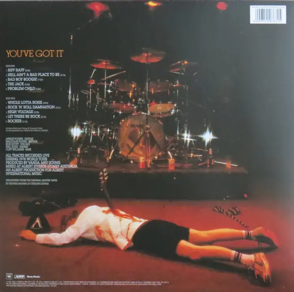 AC/DC - If You Want Blood You've Got It (LP, Album, Reissue, Remastered, Repress, Stereo) - фото №2