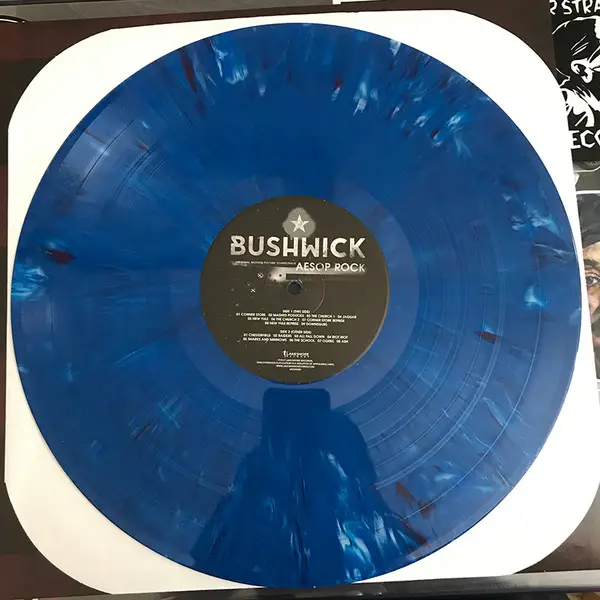 Aesop Rock - Bushwick (Original Motion Picture Soundtrack) (140gm, Blue, Marble, LP, Album) - фото №5