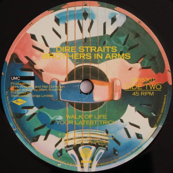 Dire Straits - Brothers In Arms (2 пластинки, Мастеринг на пол-скорости, 180 грамм, 45 об/мин, Альбом, Переиздание, Ремастеринг) - фото №6