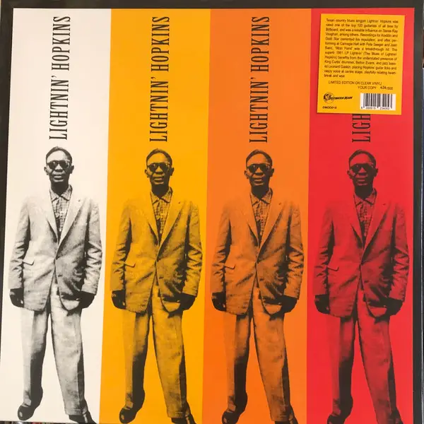 Lightnin' Hopkins - Lightnin' Hopkins (Clear, LP, Album, Numbered, Reissue)