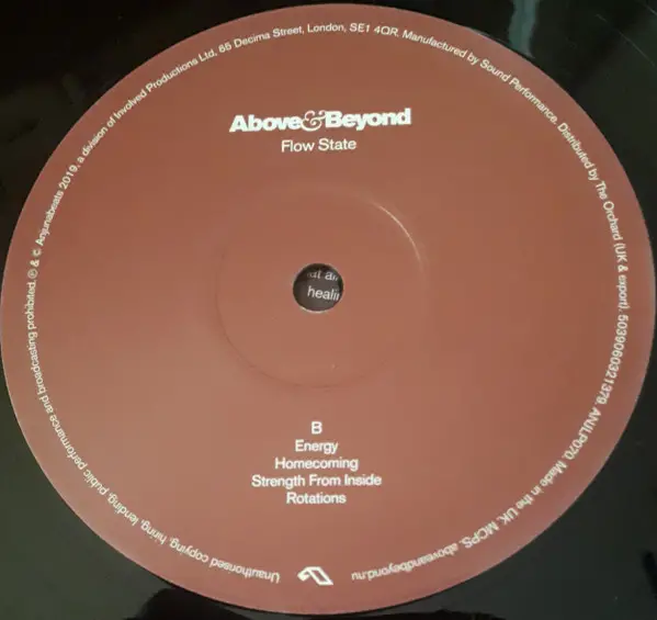 Above & Beyond - Flow State (2 платівки, LP, Album) - фото №7