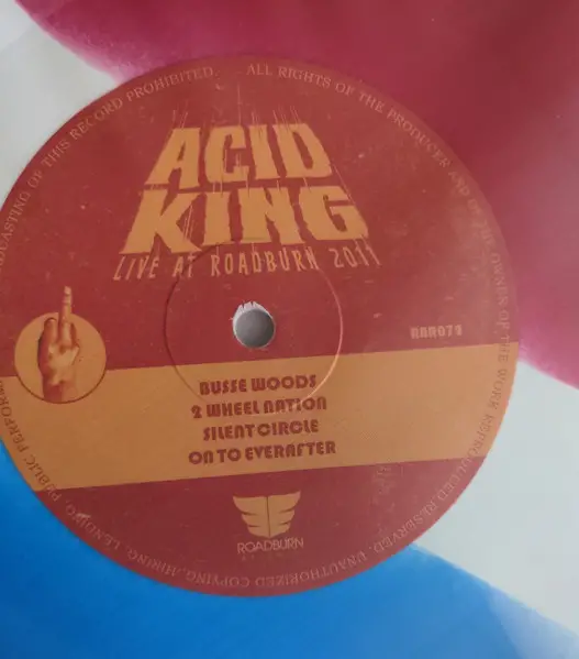 Acid King - Live At Roadburn 2011 (Red, White, LP, Album) - фото №9