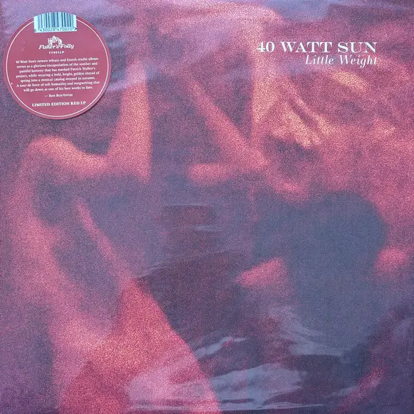 40 Watt Sun - Little Weight (Red, LP, Album)