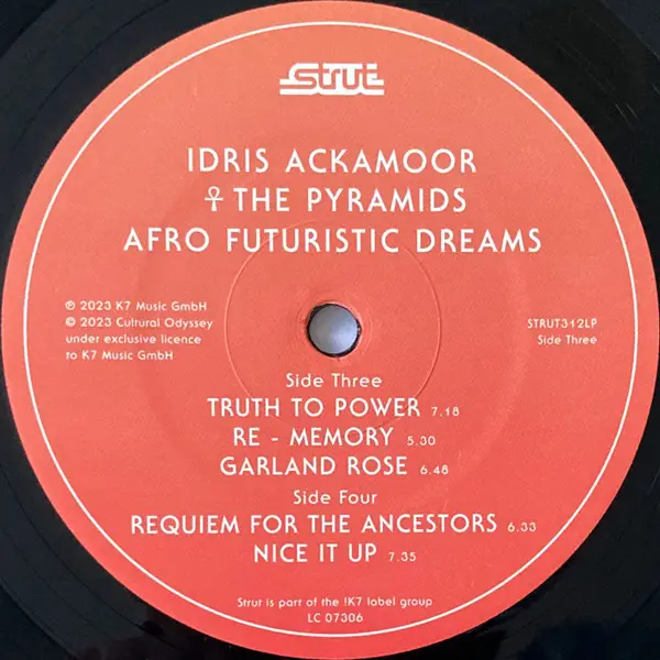 Idris Ackamoor & The Pyramids - Afro Futuristic Dreams  (2 платівки, LP, Album) - фото №7