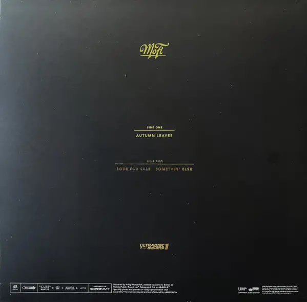 Cannonball Adderley - Somethin' Else (2 платівки, 180g, SuperVinyl™, LP, Album, Numbered, Reissue, Remastered, Stereo) - фото №5