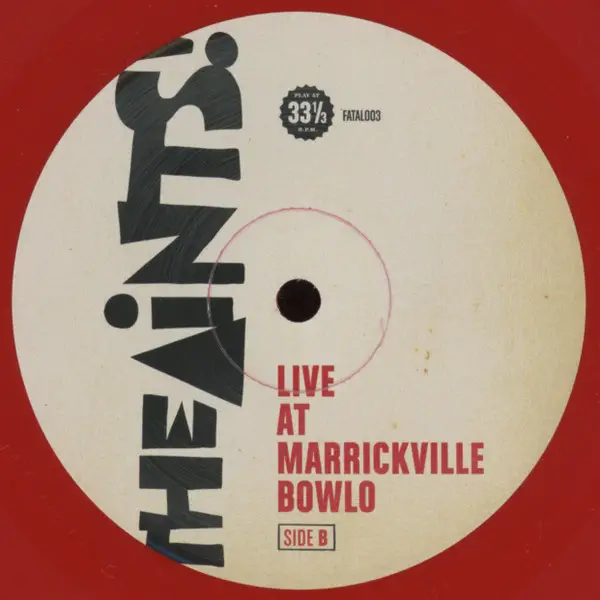 The Aints - Live At Marrickville Bowlo (Червоний) - фото №4