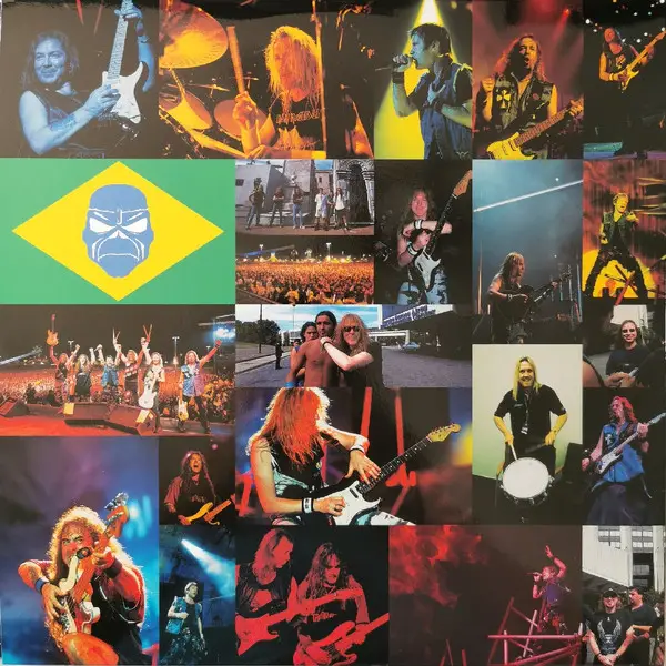 Iron Maiden - Rock In Rio (3 пластинки, Тройная раскладная обложка, Альбом, Переиздание, Ремастеринг) - фото №3