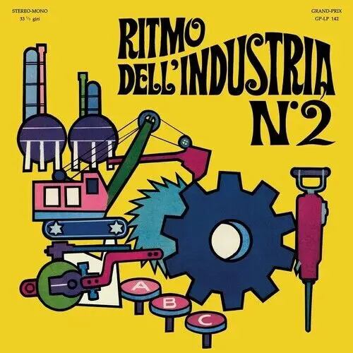 Alessandro Alessandroni - Ritmo Dell'industria N.2 (Жовтий, Лимітоване, Перевидання)
