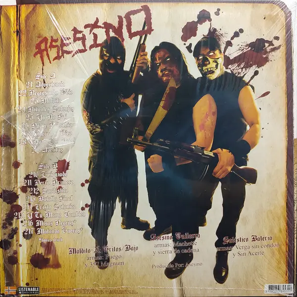 Asesino -  Cristo Satánico (Белый) - фото №2
