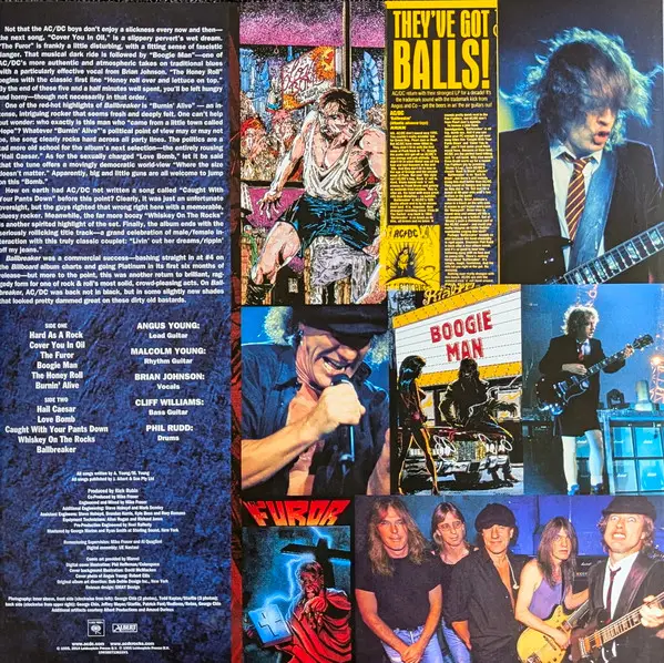 AC/DC - Ballbreaker (Gold, 180g, Edition, LP, Album, Reissue, Remastered, Stereo) - фото №8