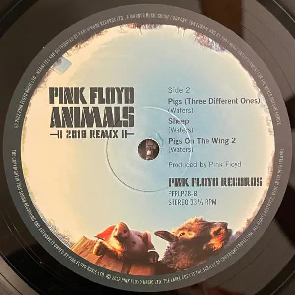 Pink Floyd - Animals (2018 Remix) (Раскладная обложка, 180 грамм, Альбом, Переиздание) - фото №7