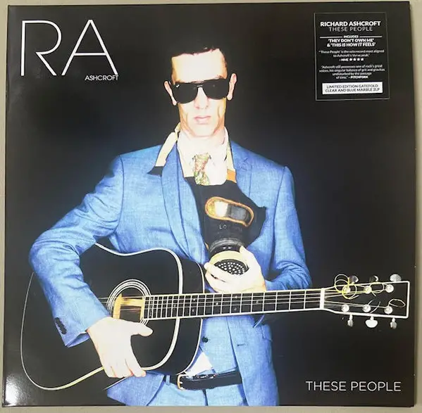 Richard Ashcroft - These People (2 платівки, Прозорий, Синій, Мармур, Альбом, Лимітоване, Перевидання)