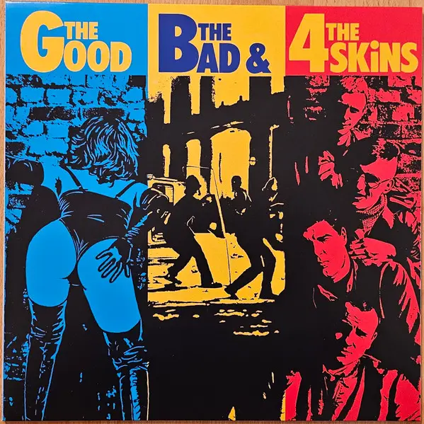 4 Skins - The Good, The Bad & The 4 Skins (Yellow, LP, Album, Reissue) - фото №7