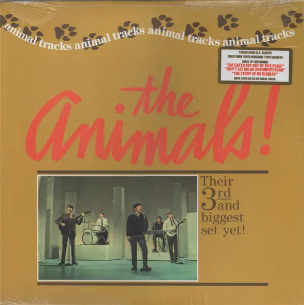 The Animals - Animal Tracks (180 грамм, Альбом, Переиздание, Моно)