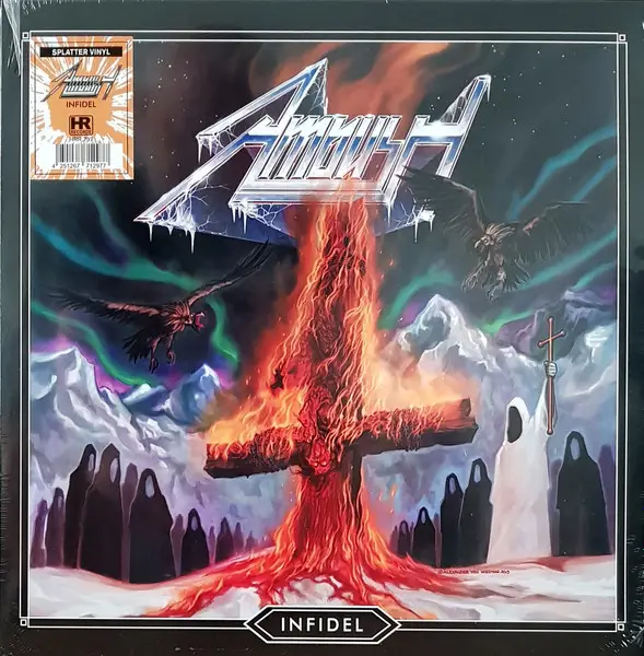 Ambush - Infidel (Оранжевый, Белый, Брызги, Альбом, Лимитированое, Дополнительная печать)