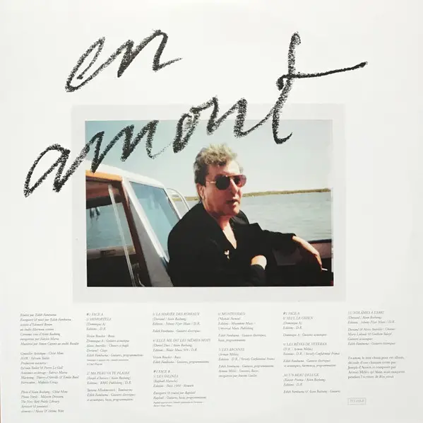 Alain Bashung - En Amont (2 платівки) - фото №3