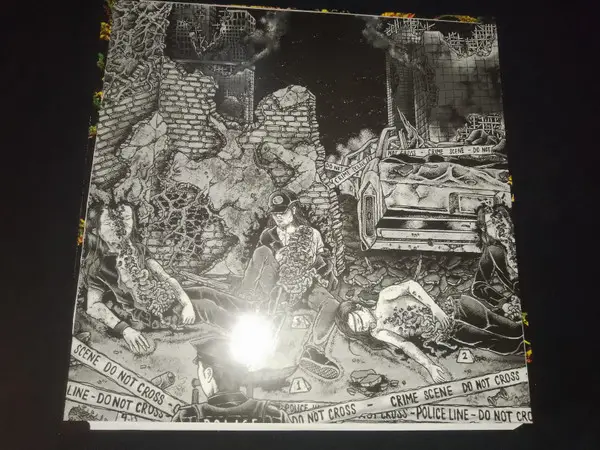 200 Stab Wounds - Piles Of Festering Decomposition (Olive, Green, Splatter, Stereo) - фото №3