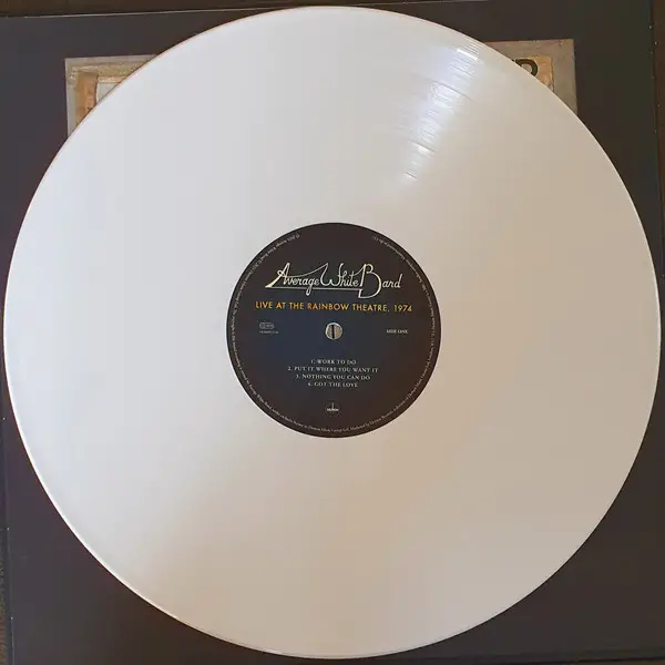 Average White Band - Live At The Rainbow Theatre, 1974 (Белый, Альбом, Record Store Day) - фото №7