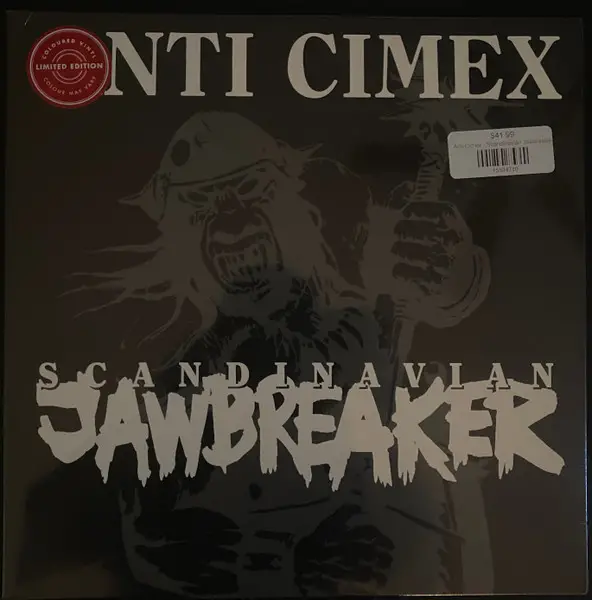 Anti Cimex - Scandinavian Jawbreaker (Розкладна обкладинка, Чорний, Прозорий, Бризки, Альбом, Лимітоване, Перевидання)